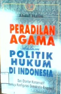 Image of Peradilan Agama dalam Politik Hukum di Indonesia